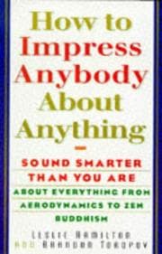 Tapa de How To Impress Anybody