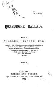 Tapa de The Roxburghe ballads
