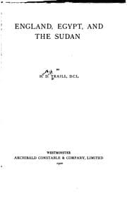 Tapa de England, Egypt, and the Sudan