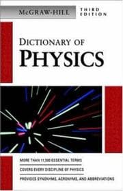 Tapa de McGraw-Hill dictionary of physics