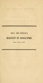 Tapa de A chronological register of Boscawen