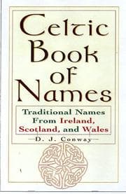 Tapa de The Celtic book of names