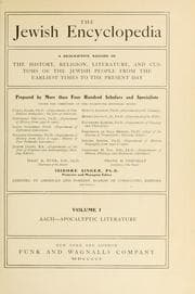 Tapa de The Jewish encyclopedia