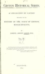 Tapa de Groton historical series