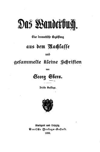 Tapa de Das wanderbuch