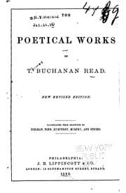 Tapa de The poetical works of T. Buchanan Read
