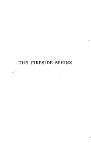 Tapa de The fireside sphinx