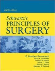 Tapa de Schwartz's principles of surgery