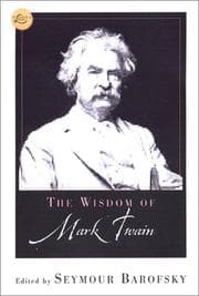 Tapa de The wisdom of Mark Twain