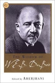Tapa de The wisdom of W.E.B. Du Bois