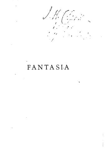 Tapa de Fantasia