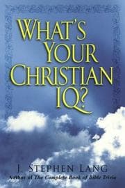 Tapa de What's Your Christian IQ?