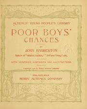 Tapa de Poor boys' chances