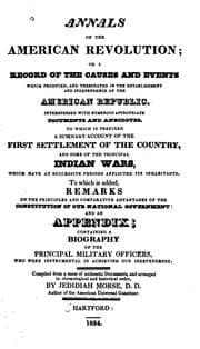 Tapa de Annals of the American Revolution