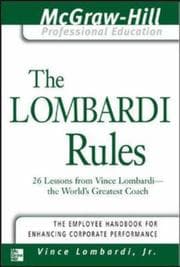 Tapa de The Lombardi rules