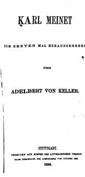 Tapa de Karl Meinet