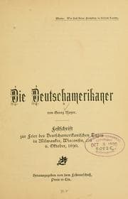 Tapa de The German-American