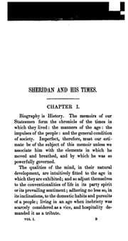 Tapa de Sheridan and his times