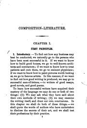 Tapa de Composition-literature
