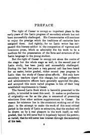 Tapa de Second Latin book