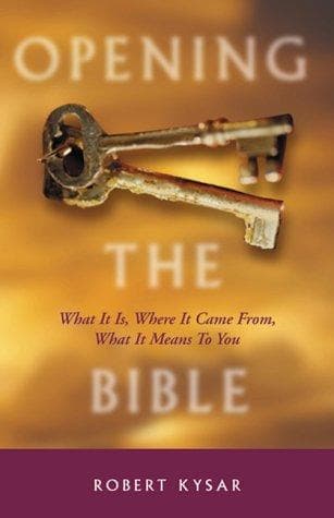 Tapa de Opening the Bible