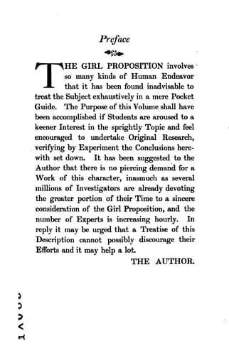 Tapa de The girl proposition