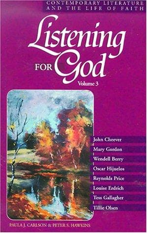 Tapa de Listening for God