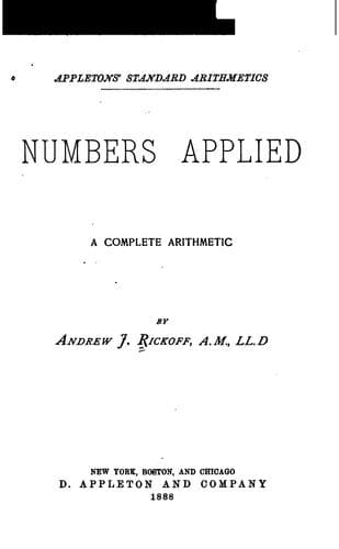 Tapa de Numbers applied