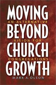 Tapa de Moving Beyond Church Growth