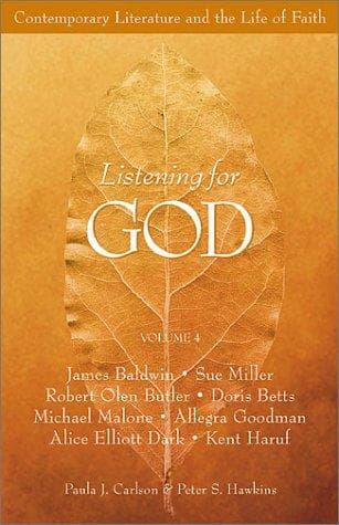 Tapa de Listening for God