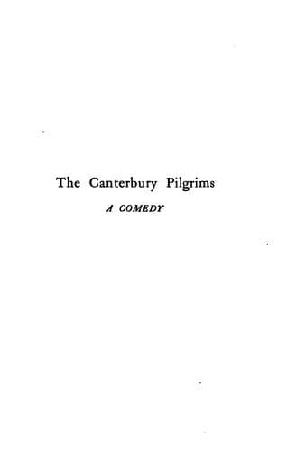 Tapa de The Canterbury pilgrims