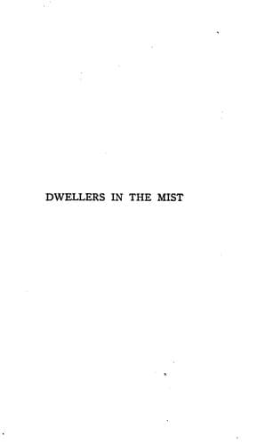 Tapa de Dwellers in the mist