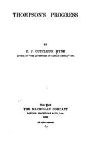 Tapa de Thompson's Progress