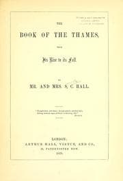 Tapa de The book of the Thames