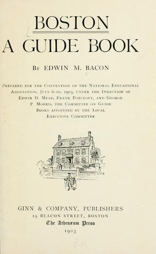 Tapa de Boston; a guide book