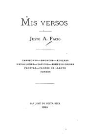 Tapa de Mis versos