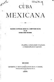 Tapa de Cuba mexicana