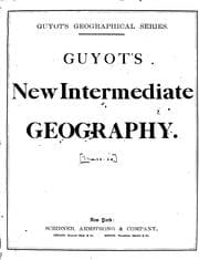 Tapa de Guyot's new intermediate geography
