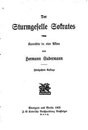 Tapa de Der Sturmgeselle Sokrates