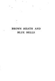 Tapa de Brown heath and blue bells