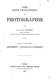 Tapa de Traité encyclopédique de photographie