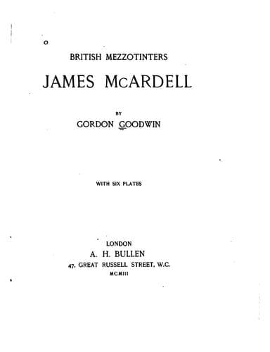 Tapa de James McArdell