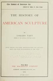 Tapa de The history of American sculpture