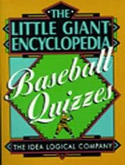 Tapa de The Little Giant Encyclopedia of Baseball Quizzes