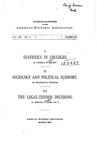 Tapa de I. Statistics in colleges