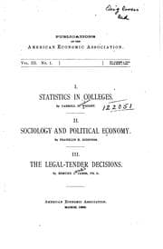 Tapa de I. Statistics in colleges