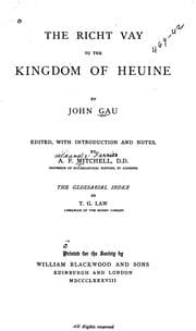 Tapa de The richt vay to the Kingdom of heuine