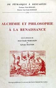 Tapa de Alchimie et philosophie à la Renaissance