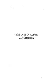 Tapa de Ballads of valor and victory