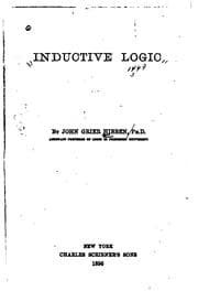 Tapa de Inductive logic